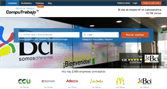 Desktop Screenshot of computrabajo.cl