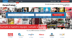 Desktop Screenshot of computrabajo.com.ar